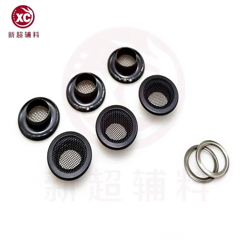 Black Brass Mesh Eyelets factory